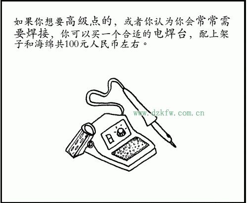 你可以買一個(gè)合適的電焊臺(tái)